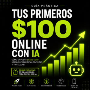 Ebook Tus Primeros 100usd con IA